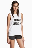 H&M, piżama, ALOHA SUNDAY, rozm. XS
