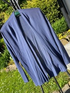 B Sweter FlorencIa cienka narzutka niebieski XL