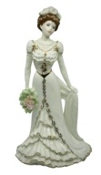COALPORT figurka damy Charlotte Edycja limitowana Wys. 22 cm