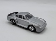model, srebrne Porsche 959, długość 6,6cm