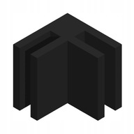 ŁĄCZNIK DO PŁYT MODELARSKICH – L, OTWARTY, 5 MM, KĄTOWY