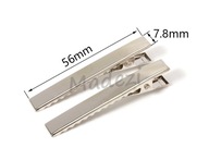 BAZA SPINKI spinka do włosów KROKODYLEK 55mm