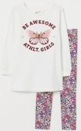 Tunika + legginsy r. 134 komplet H&M