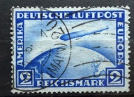 Deutsches Reich Zeppelin Mi423 kas. 65Euro