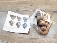 ŁAMIGŁÓWKA PIRAMIDA DREWNIANA Z DREWNIANYCH KULEK