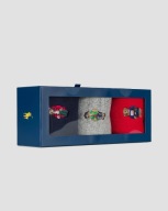 BESTSELLER SKARPETY BAWEŁNIANE Z MISIEM RALPH-LAUREN ZIMOWE GRUBE 3 SZT.