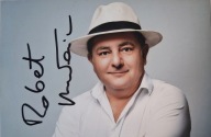 ROBERT MAKŁOWICZ - zdęcie z autografem