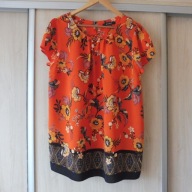 Evans bluzka kwiaty wiskoza r. 46