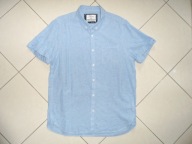 JEAN PASCALE = LEN jak NOWA LNIANA KOSZULA r XL 46