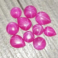 Rubin naturalny Gwiazda - na złoty pierścionek - VERY RARE - Walentynki