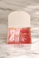 Zestaw Kosmetyczny Opaska Na Głowę Nadgarstki Gumki Spinka Dzień Kobiet