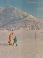 Karkonosze Droga na Śnieżkę Zima