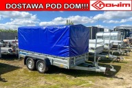 Przyczepka samochodowa uniwersalna hamowana 3x1,5m towarowa z plandeką 3 m