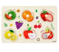 PUZZLE UKŁADANKA DREWNIANA OWOCE