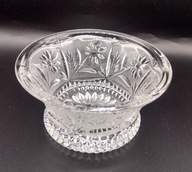 KRYSZTAŁOWA bomboniera cukiernica szlifowana STRA