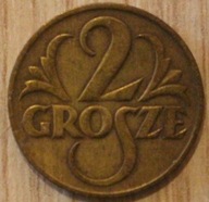 2 GR GROSZE 1923 - MOSIĄDZ, BARDZO ŁADNY STAN
