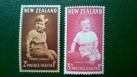 Nowa Zelandia **/* 2 znaczki KGVI kolonie angielskie brytyjskie