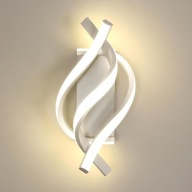 Kinkiet LED nowoczesny 22W 2500lm biały 4500K lampa ścienna