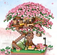 KLOCKI DOMEK NA DRZEWIE, DRZEWO DRZEWKO BONSAI, KLOCKI KONSTRUKCYJNE