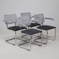 Krzesło insp.BAUHAUS Cesca proj.M.Breuer 4sztuki