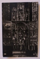 KRAKÓW - BAZYLIKA MARIACKA - OŁTARZ WITA STWOSZA, 1962 rok, CIEKAWE ZDJĘCIE