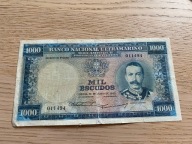 Mozambik - 1000 escudos - 1953