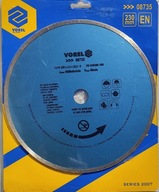 TARCZA Piła Tarczowa DIAMENTOWA PEŁNA 08735 230x2,6x22,2 Do Cięcia Glazury