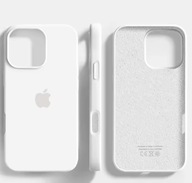 Etui do Apple iPhone 13 Pro Silicone Biały Z LOGO