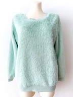 DAMSKA BLUZA FIRMY JANINA ROZMIAR 42 ZIELONA CIEPLA