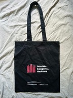 płócienna torba shopper totebag szoperka Gdańsk czarna