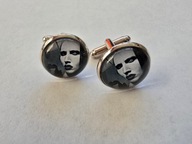 SPINKI DO KOSZULI MANKIETÓW MARYLIN MANSON HORROR HARD ROCK CREEPY