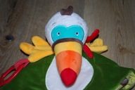 pluszak przytulanka Tukan baby Fehn cudny kolorowy