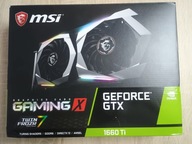 Karta graficzna MSI GeForce GTX 1660 Ti GAMING X 6 GB