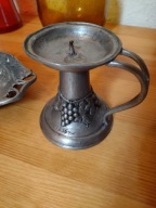 Świecznik cynowy winogrona SKS Zinn 95%