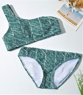 ŚLICZNY strój kąpielowy bikini r.170/176 GREEN