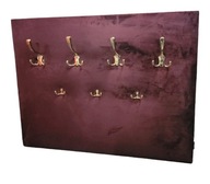 Zestaw wieszak tapicerowany