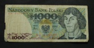 Polska - banknot - 1000 Złotych 1982 rok - Seria GG