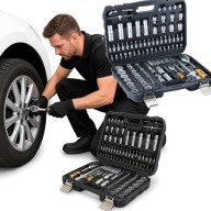 ZESTAW KLUCZY NASADOWYCH 108 EL TORX GRZECHOTKI WALIZKA
