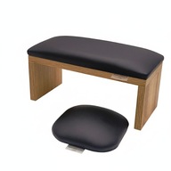 PODPÓRKA DO MANICURE PEDICURE ZESTAW PODSTAWKA DĄB RĘCZNIE ROBIONA PREMIUM