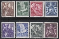 WATYKAN Mi.Nr 59/66 kpl. seria lotnicza czyste **