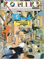 Komiks Fantastyka - Rork Fragmenty 1989