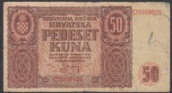 Chorwacja 50 kuna 1941