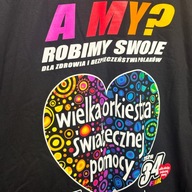 T-shirt męski 3XL WOŚP 34. FINAŁ - EDYCJA LIMITOWANA KOSZULKA SZTABOWA XXXL