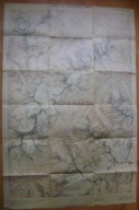 ALPY -MAPA-ZILLERTALER -WESTLICHES BLATT -wyd.1930
