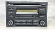 VW FOX POLO GOLF 5 RADIO FABRYCZNE RCD200 5Z0035152B Z KODEM