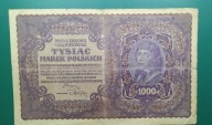 Banknot 1000 Marek Polskich 1919,seria I J