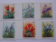 Azerbejdżan - kwiaty - Mi. 91-96 **