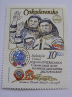 Czechosłowacja - Wspólny Lot w Kosmos - Mi. 2493 ( z bl.39 B I ) **