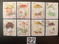 Znaczki różne , grzyby DDR