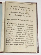 Władysławów zmiana nazwy Królestwo Polskie 1820 r.